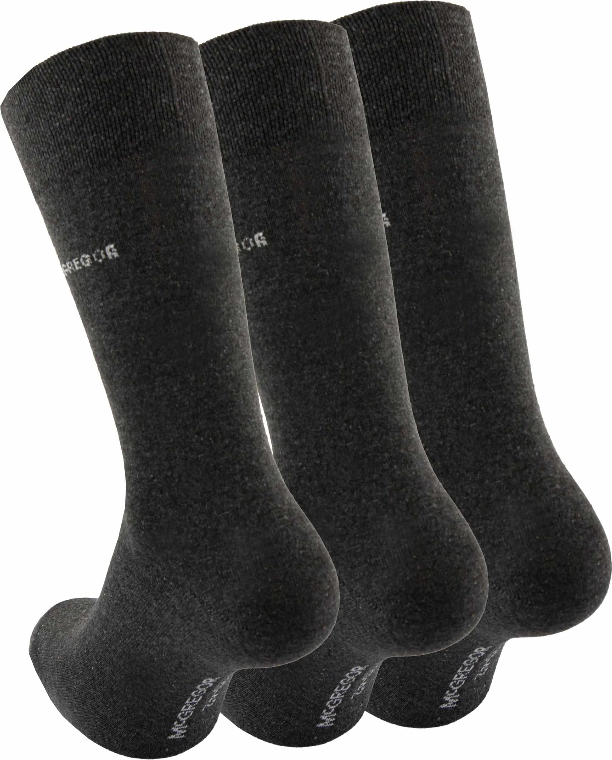 Socks mcgregor 3-pack antra melange grey 39-42