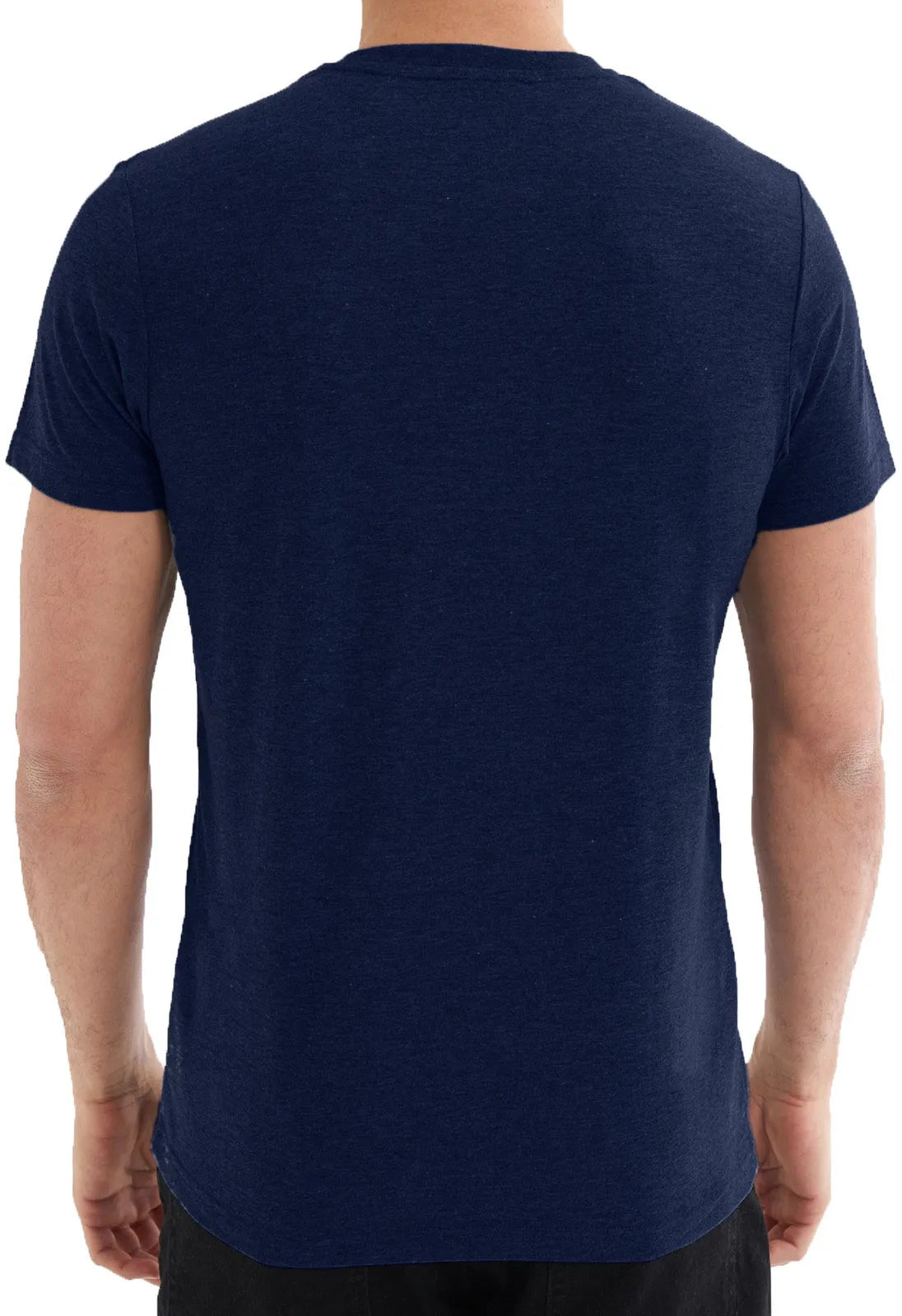 Jimmy Sanders Yuri Navy T -Shirt Men L - Cotton & Comfort