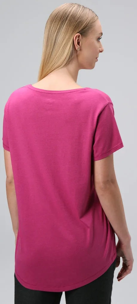 Ladies T -Shirt lobe Asika Pink M - atmungsaktiv und bequem