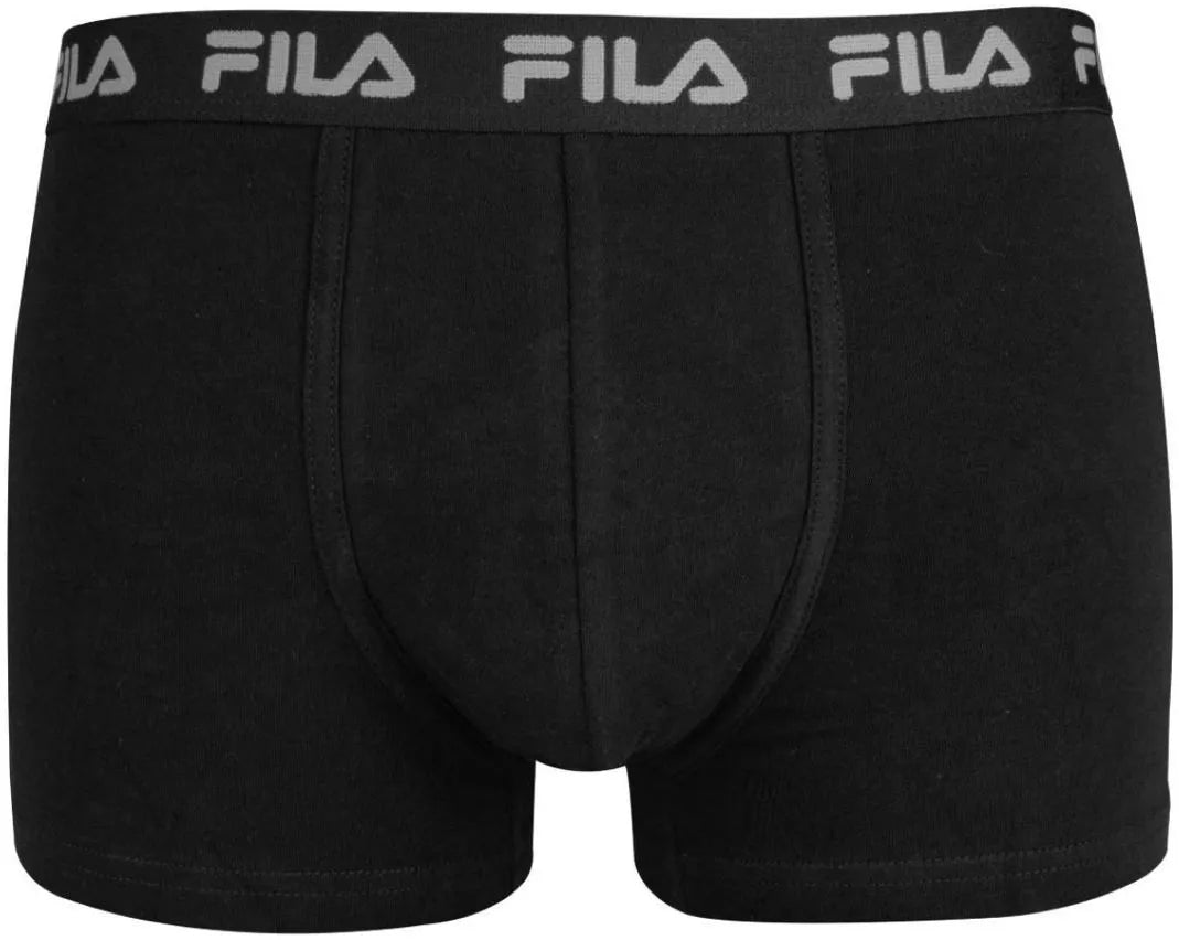 Fila Men's Boxer Shorts Black M - prodyšné a pohodlné