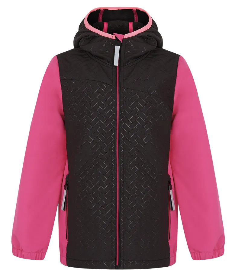 Children's functional jacket loap uranix pink 158-164