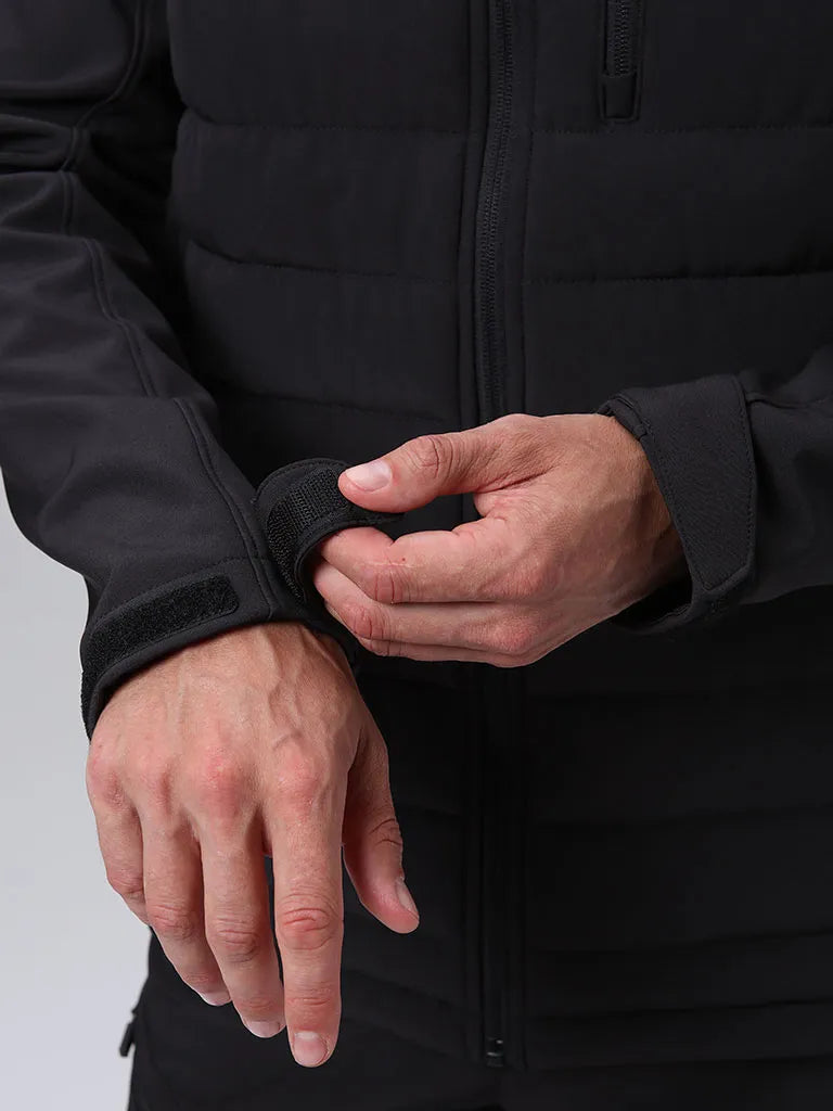 Giacca da sci da uomo loap luhel nero, xl