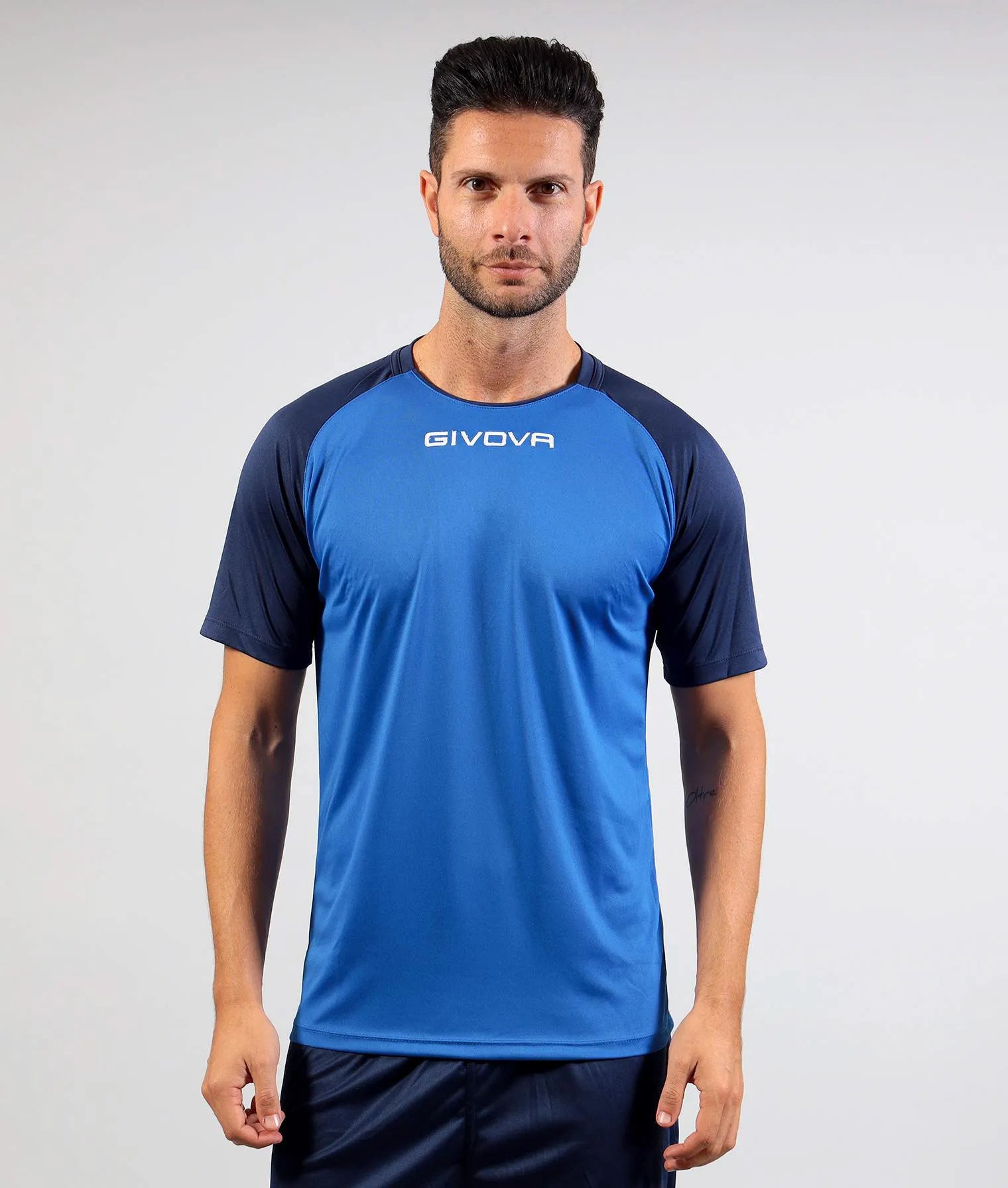 Maglietta sportiva Givova Capo Royal-Navy 2xl
