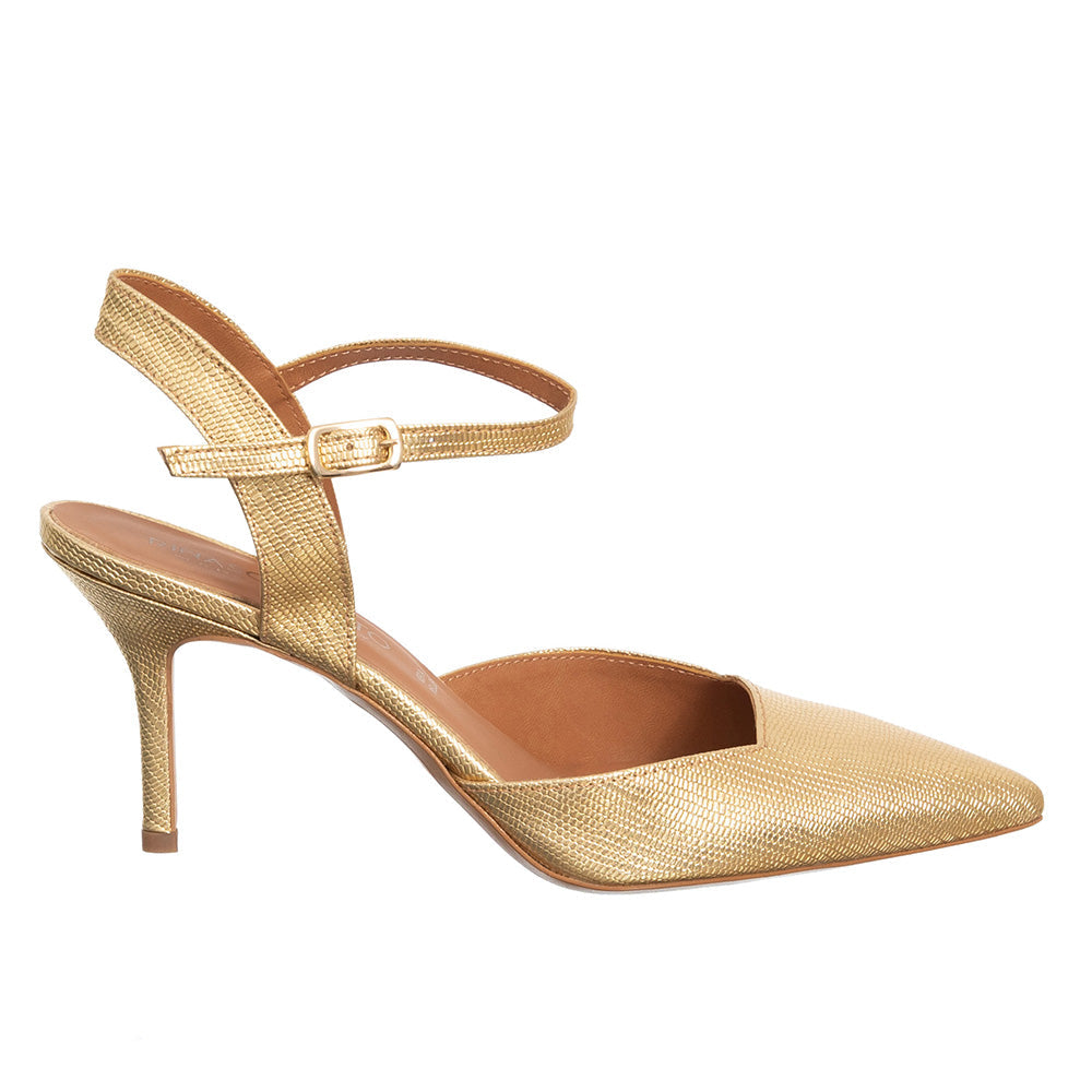 Rinascimento Schuhe Gold Zln 0896