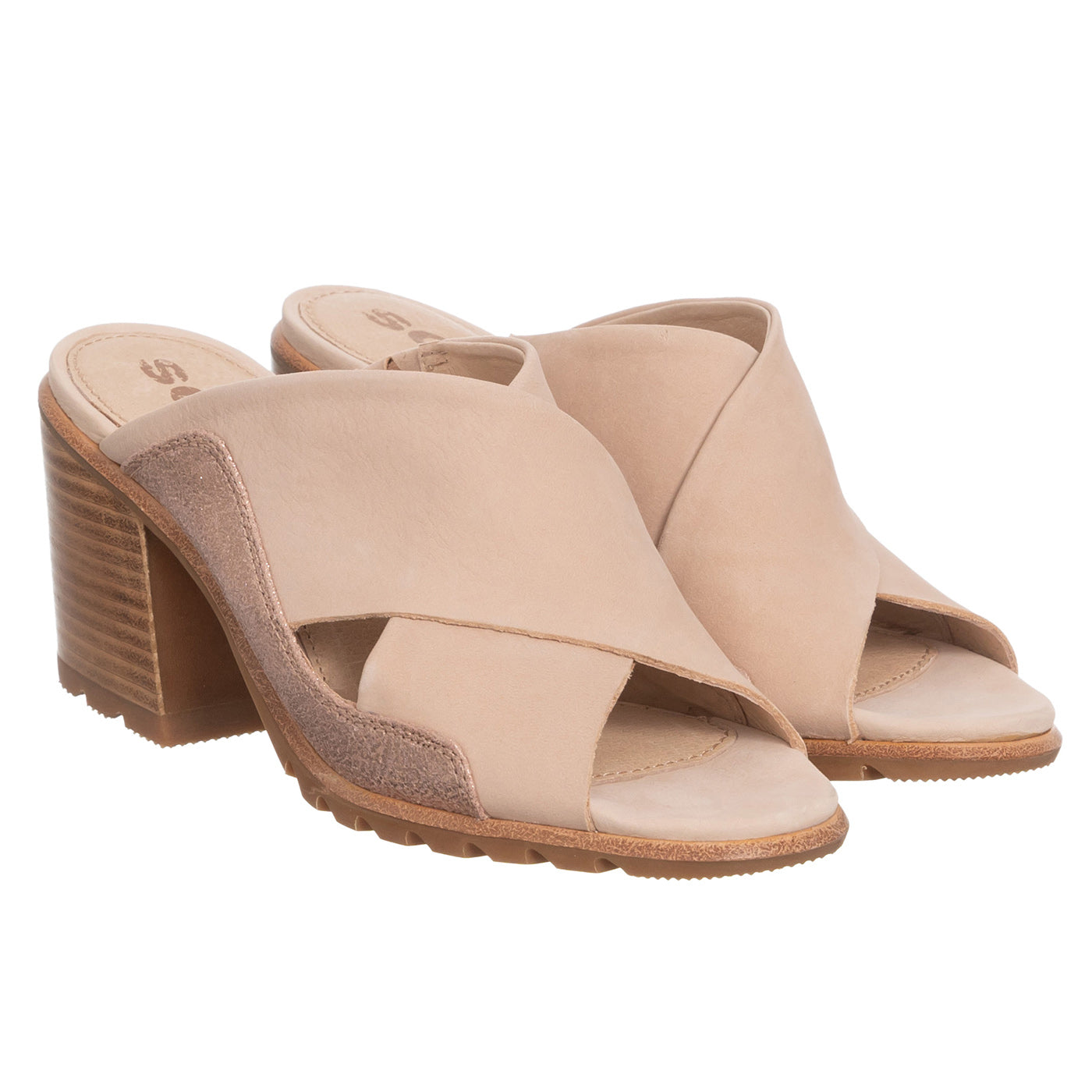 Sorel Nadia Mule Natural Tan Natural Leder ZLN 0806