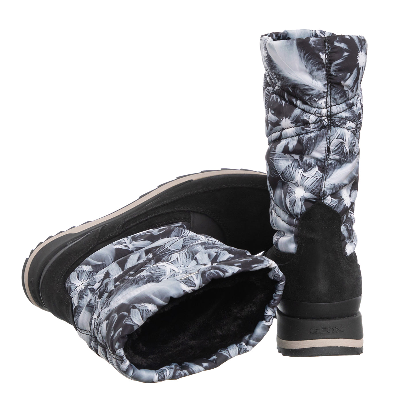 Geox Snow Boots D Aneko ABXC Back +Suede ZLN 0790