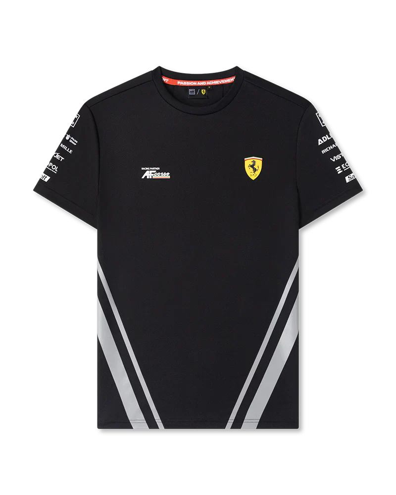 Ferrari Team Safety Tee - Black - Men's