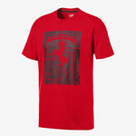 Ferrari Big Shield Tee Red Men