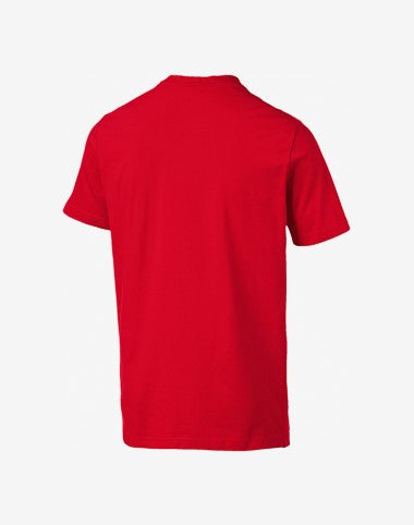 Ferrari Big Shield Tee Red Men