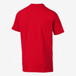 Ferrari Big Shield Tee Red Men