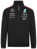 Mercedes AMG Petronas F1 2024 Men's 1/4 Zip Sweater Black