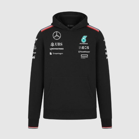 Mercedes AMG Petronas F1 2024 Men's Team Hoodie Black