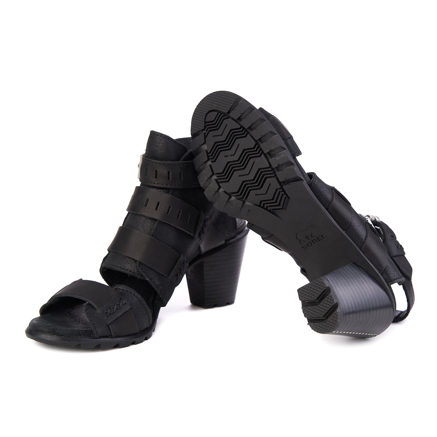 Sandali Sorel Nadia Buckle Natural in pelle Zln 0404