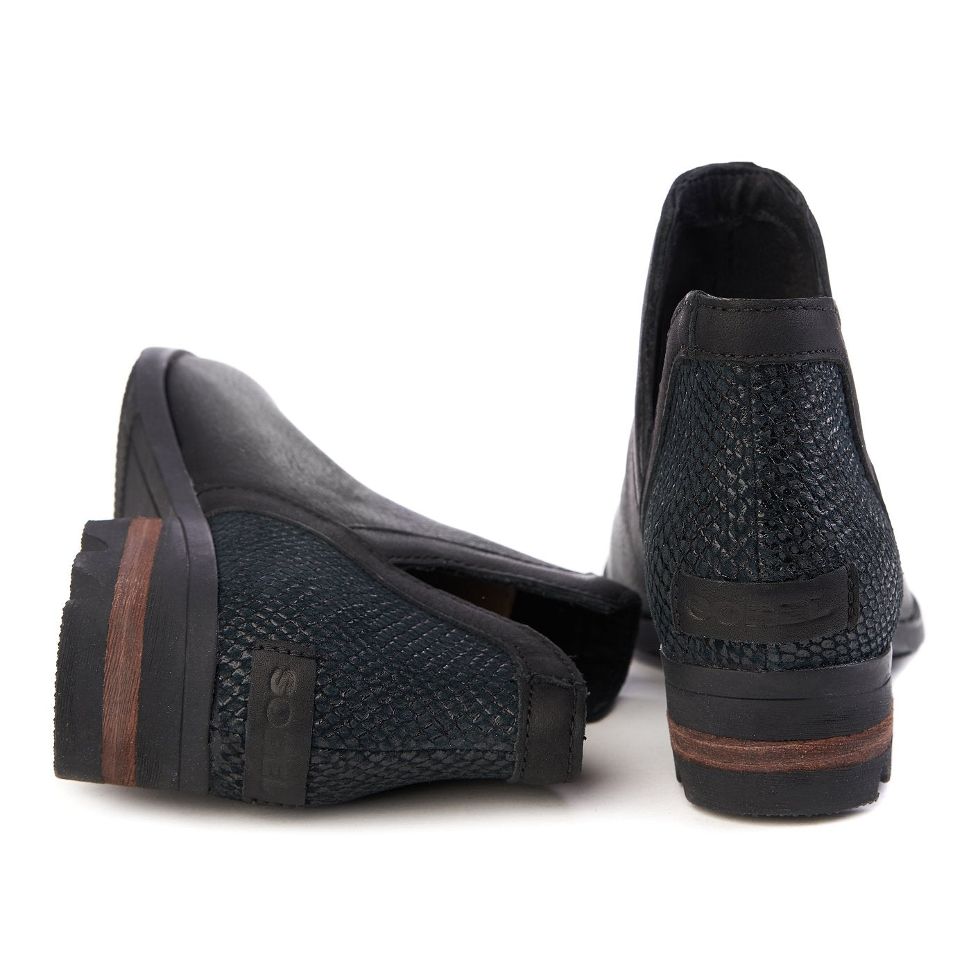 Sorel Lolla Cut-Out Boots Natural Leather Zln 0399