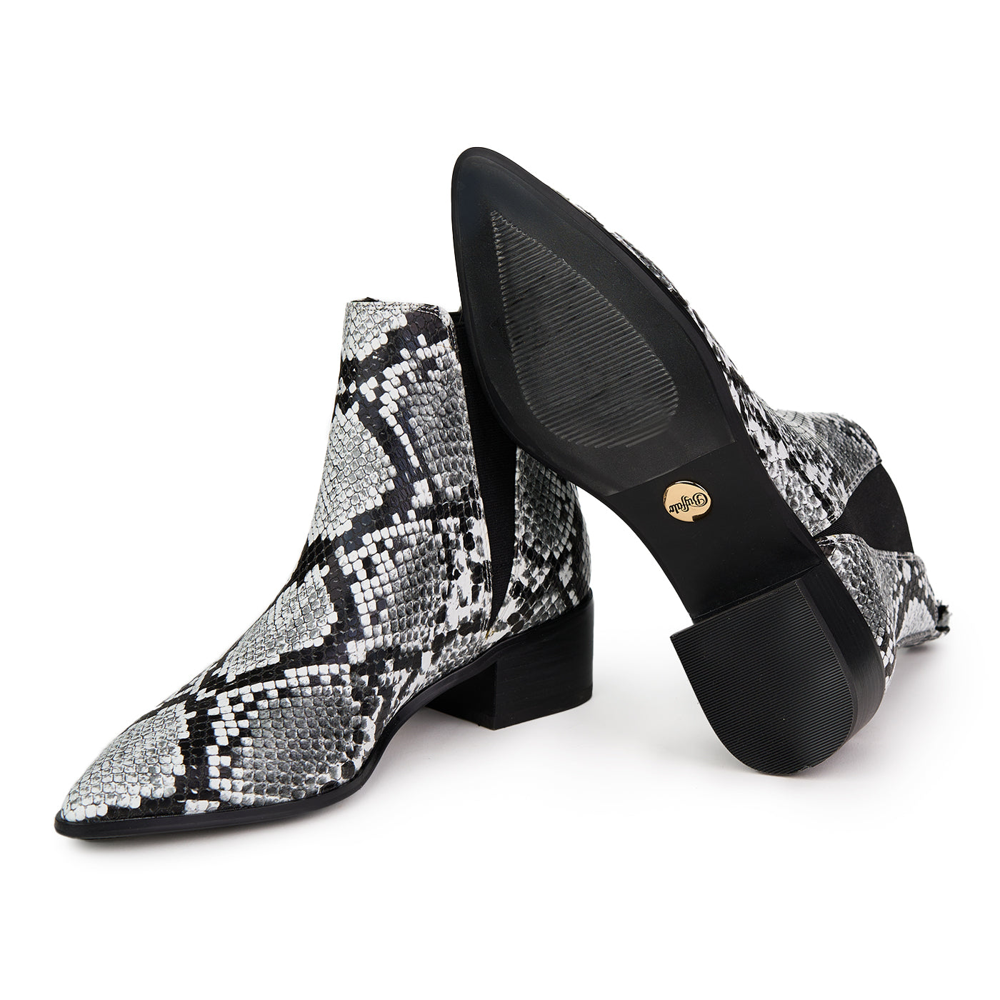 Buffalo London Ciocate Alt Finola Black/White Zln 0750