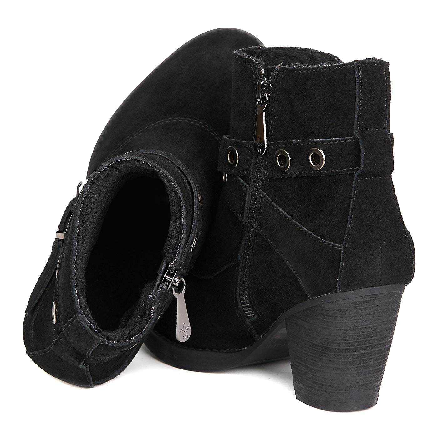 EMU Australia Botas de palowood de cuero de piel forrada ZLN 0565