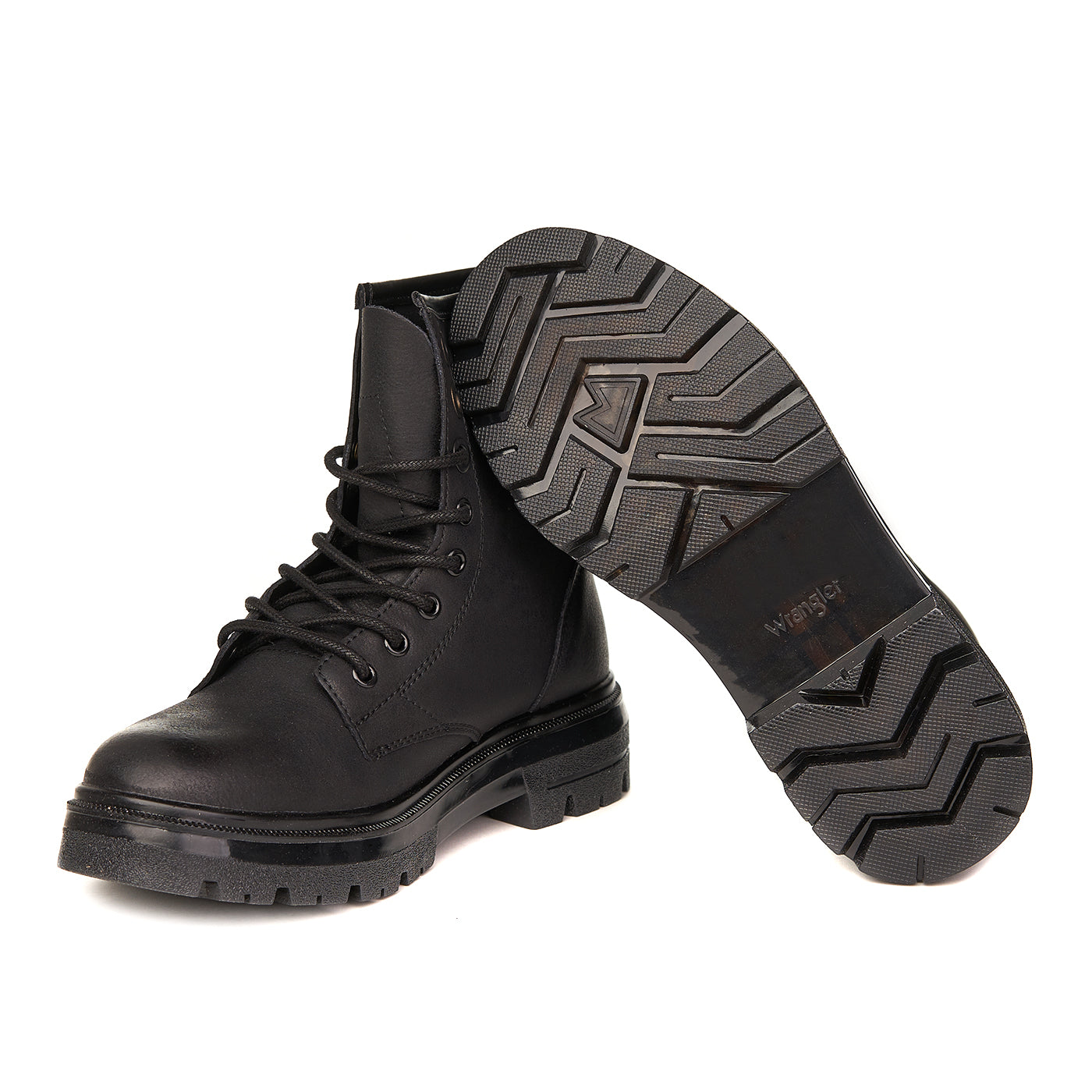 Wrangler clash boots natural leather zln 0563