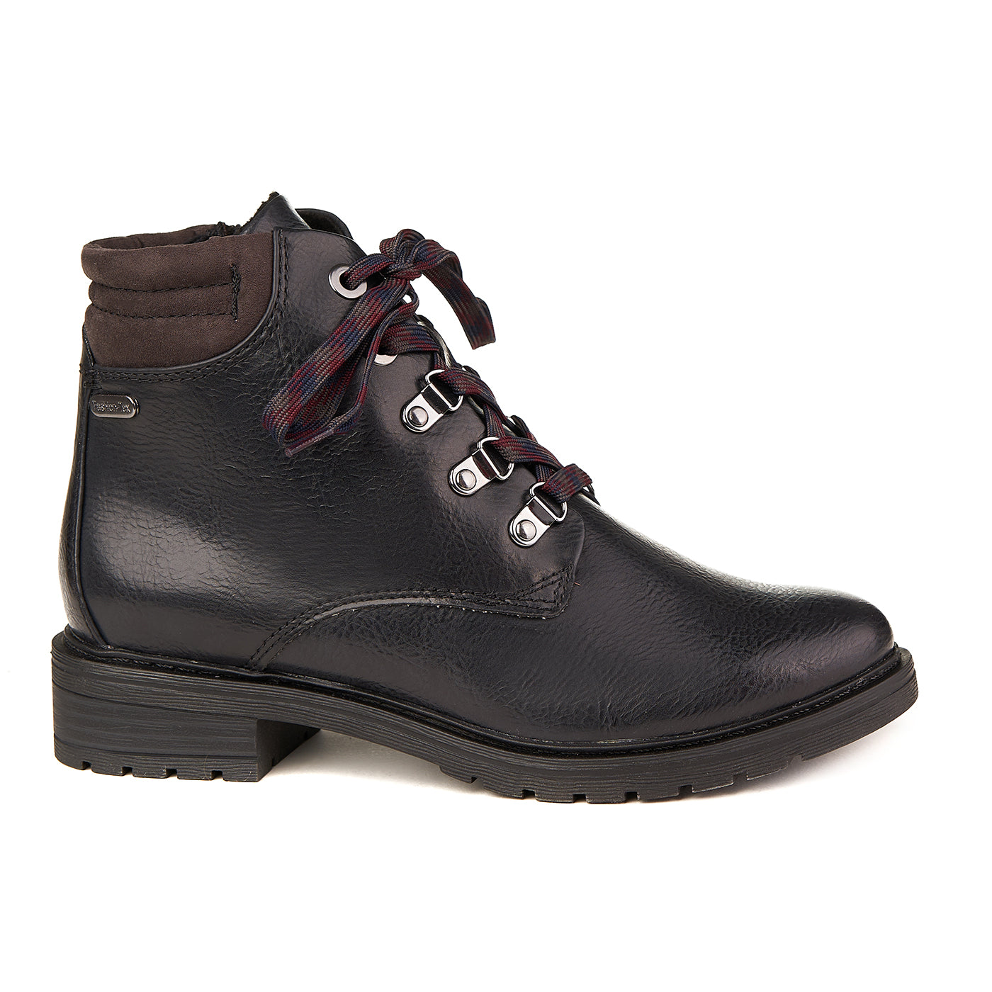 Marco Tozzi Navy Blue Ant Fur lemovaná boty zln 0536