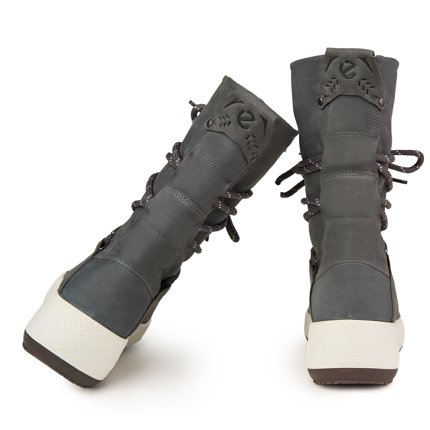 ECCO Dark Shadow Snow Stiefel in echtem Leder ZLN 0527