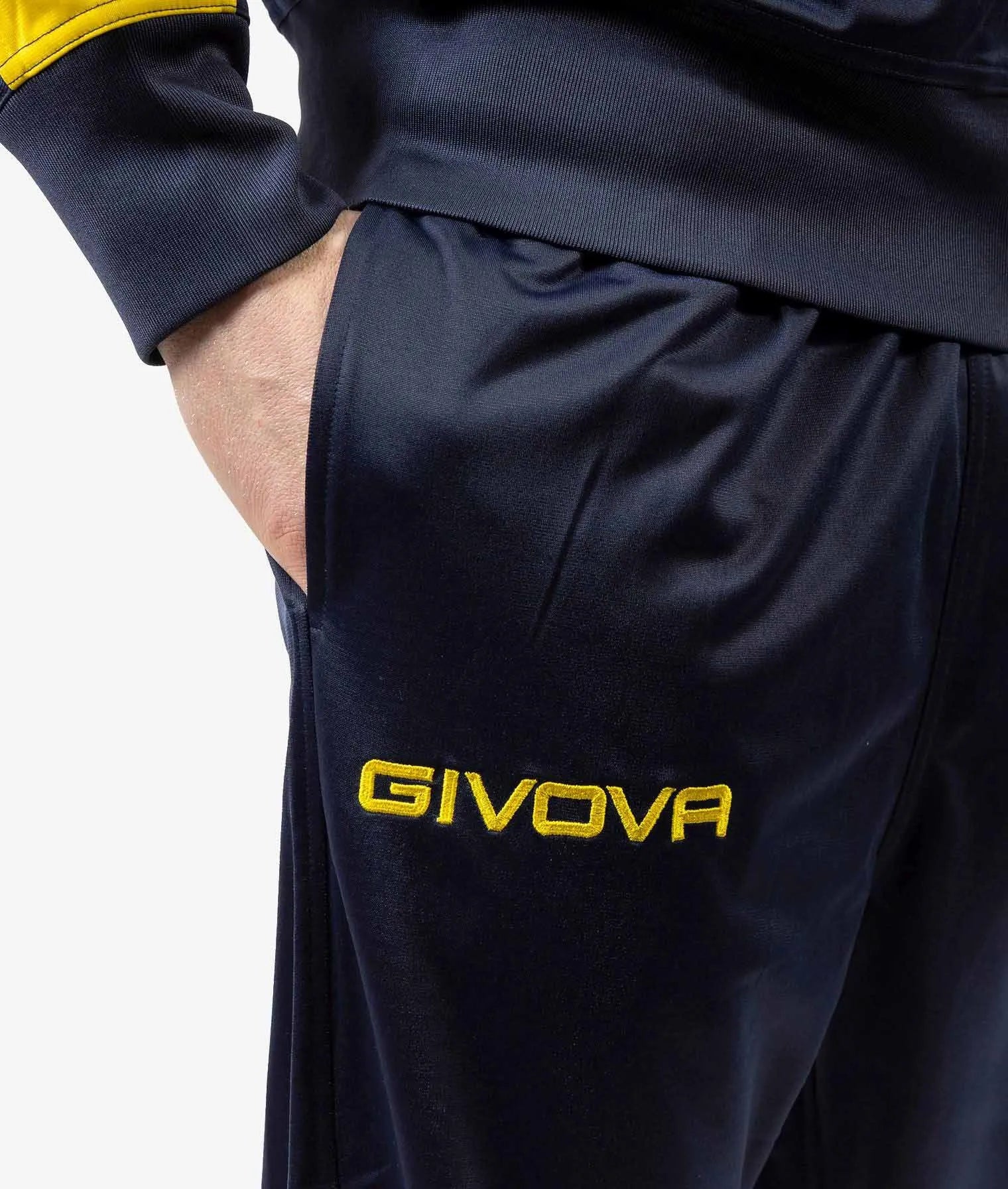 Sports Set Givova Roma Blue-Yellow 2xl