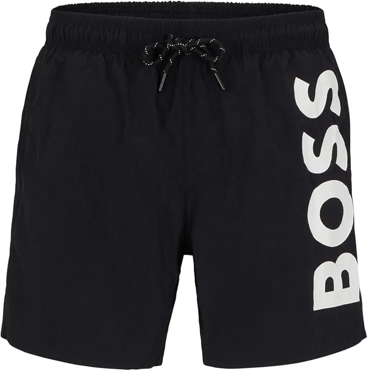 Hugo Boss Heren Zwemkleding Octopus Zwart Zwemshorts Zwart XL