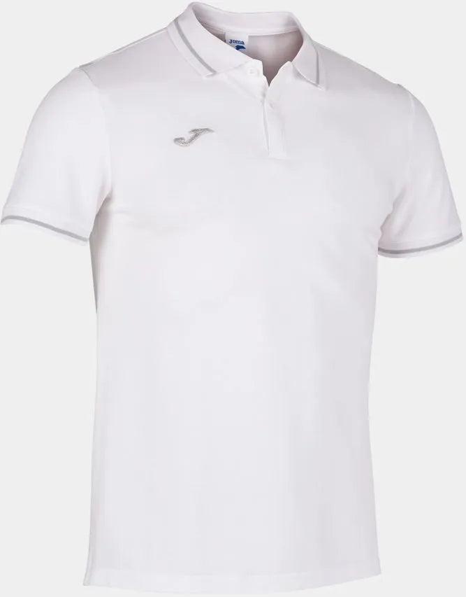 Joma Confort II Léine Polo Bán 2xl - breathable & compordach