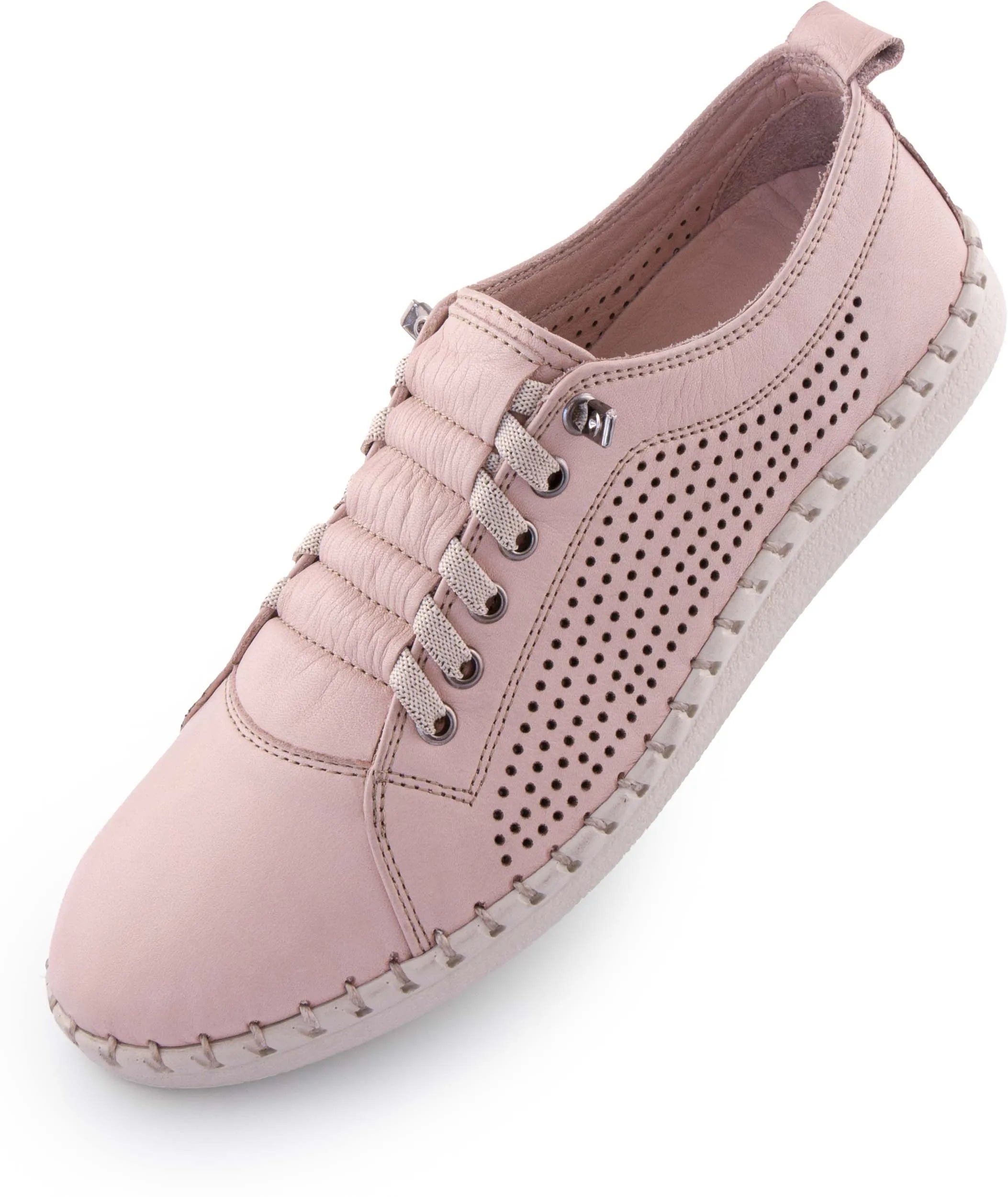Eleganti scarpe da cameo in pelle da donna - Pace perfetto