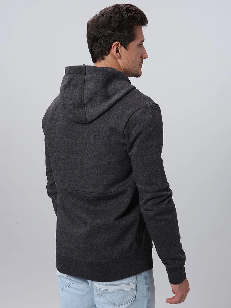 Heren sweatshirt loap edcar donkergrijze xl