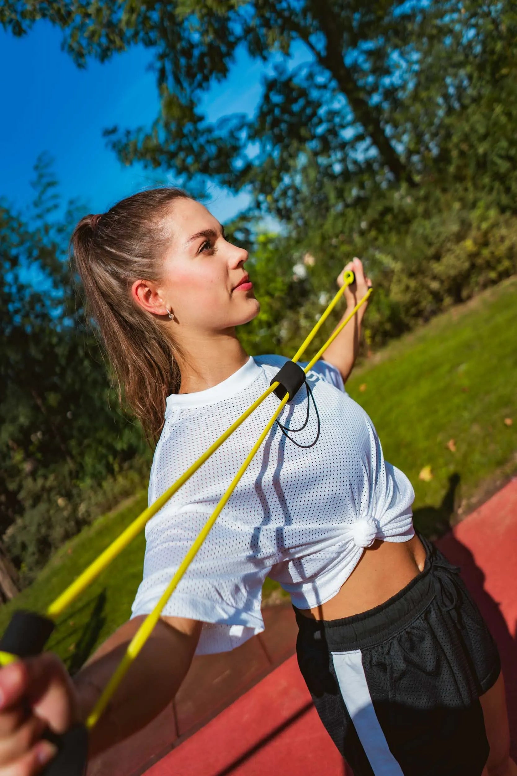 Női póló nike háló ing felső fehér, s