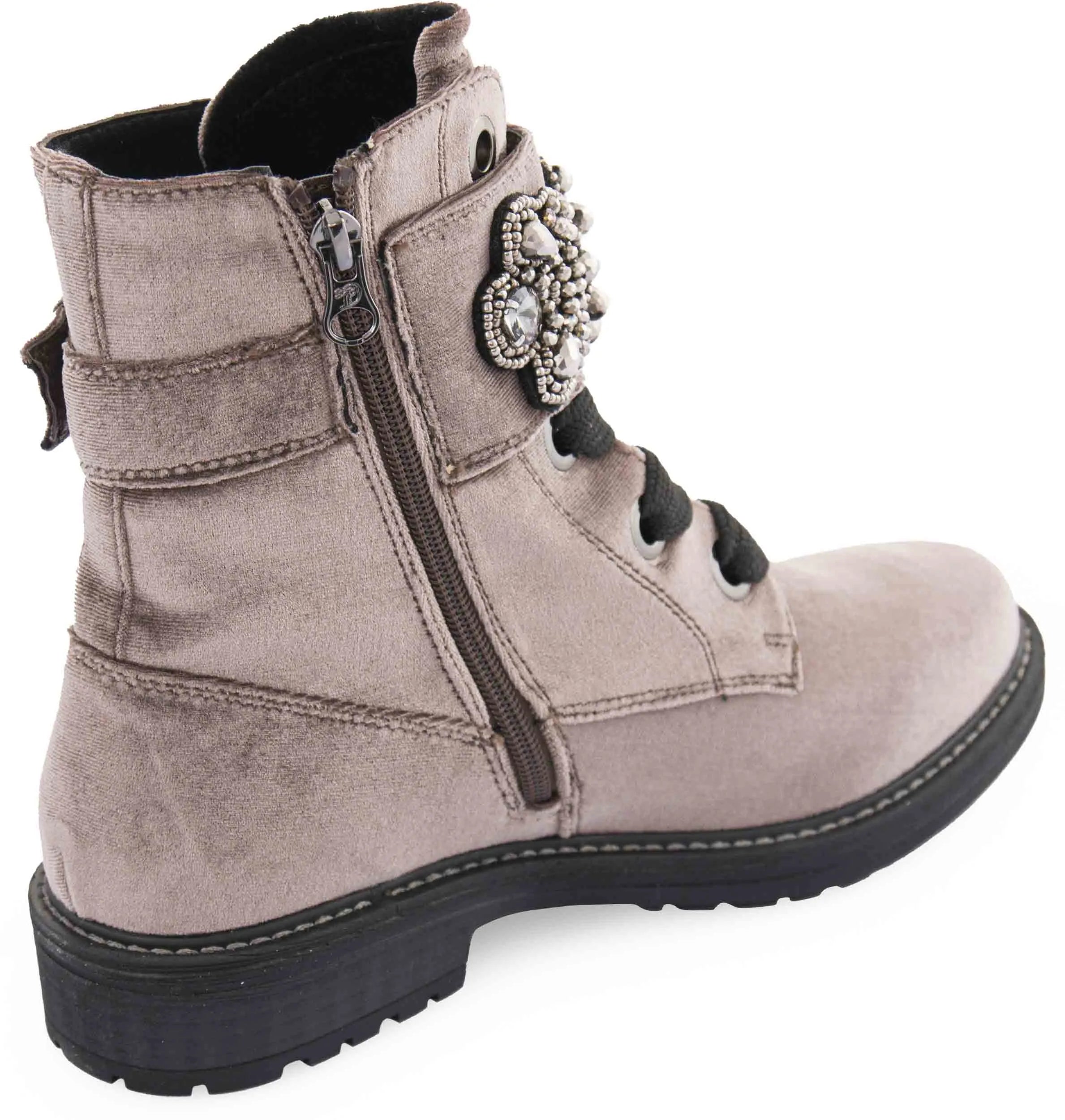 TOM TAUSOR TAUPE BOOTS