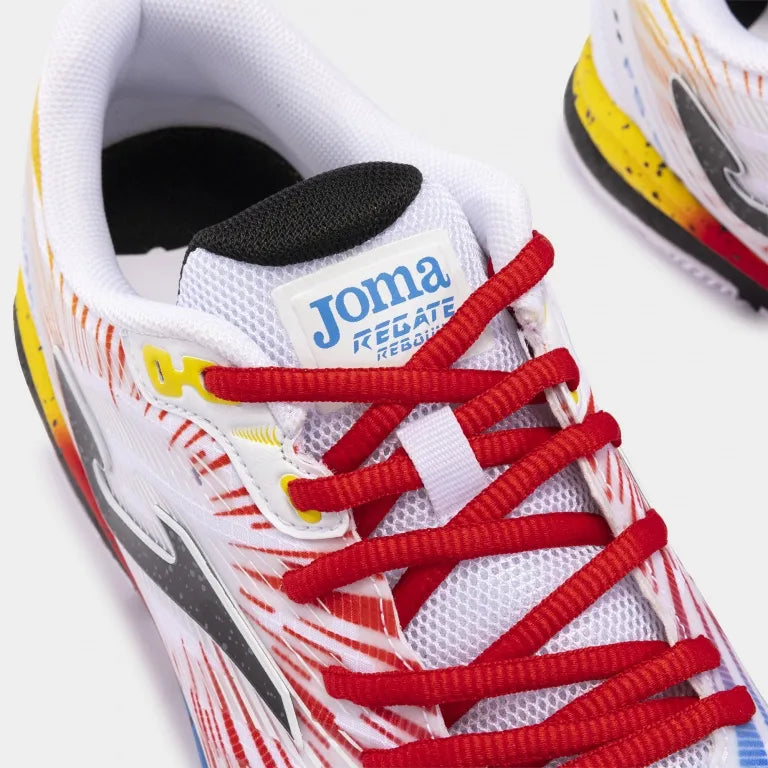 Indendørs sko Joma Regate Rebound 2476 White Red Indoor White 43