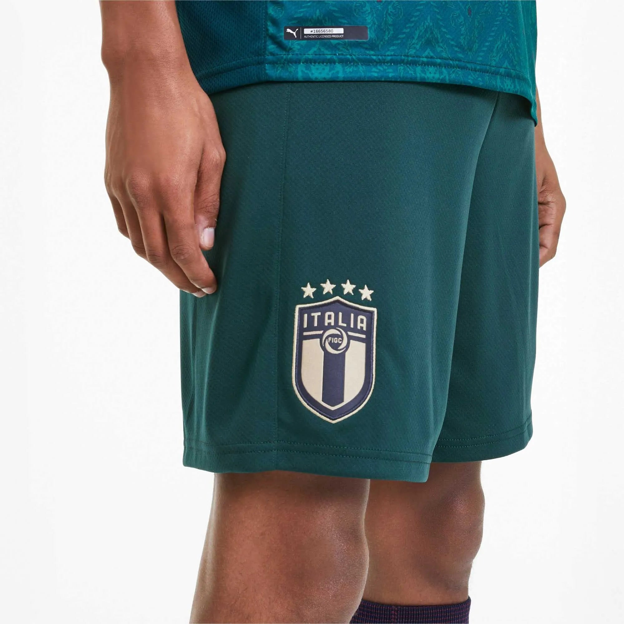 PUMA FIGC Macasamhail Mens Mens Green - breathable & compordach