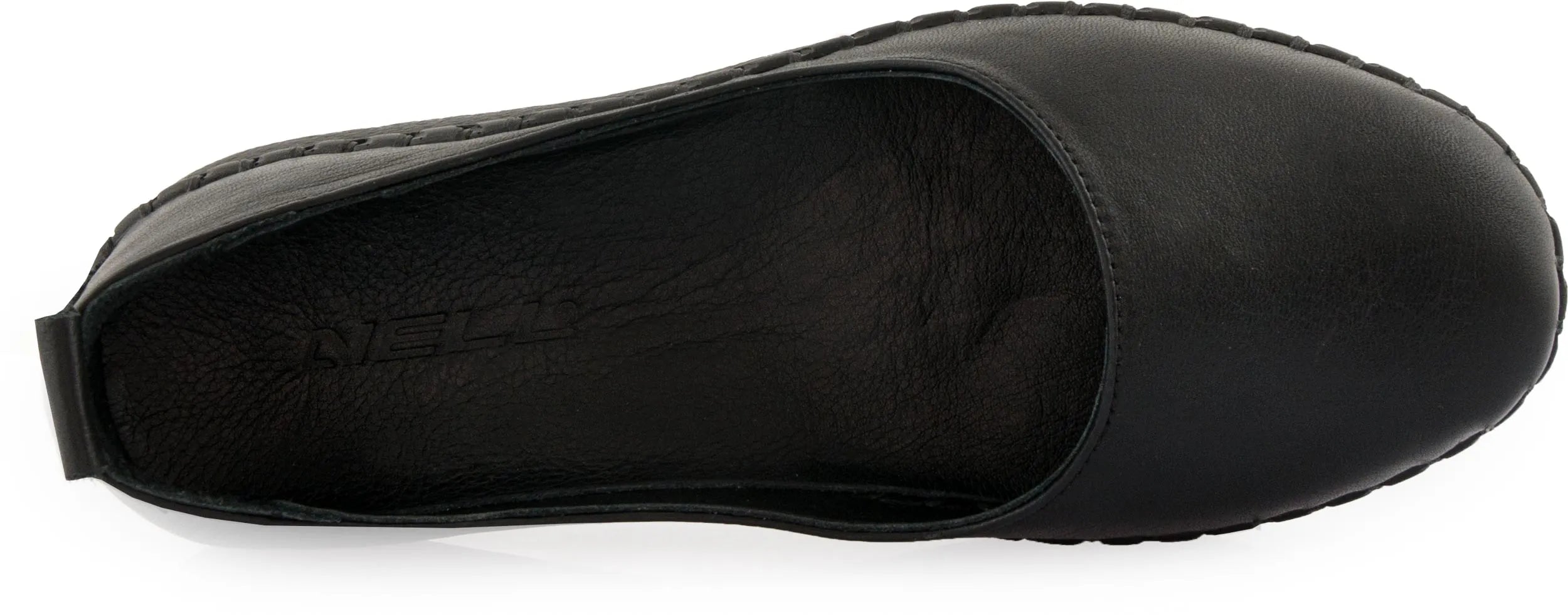 Women's leather ballerinas nell black 37