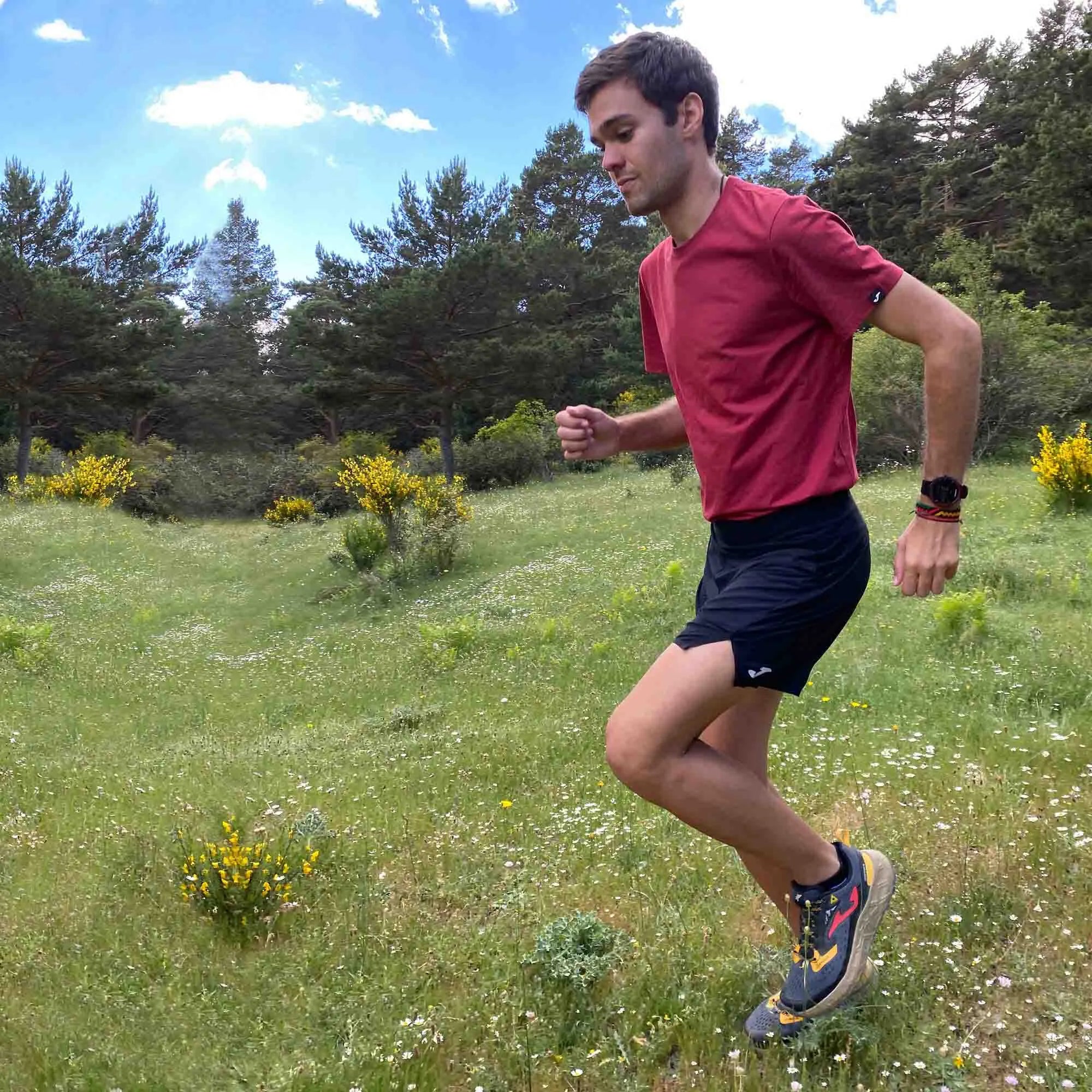 Joma Desert T -Shirt Burgundy 2xl - breathable & durable