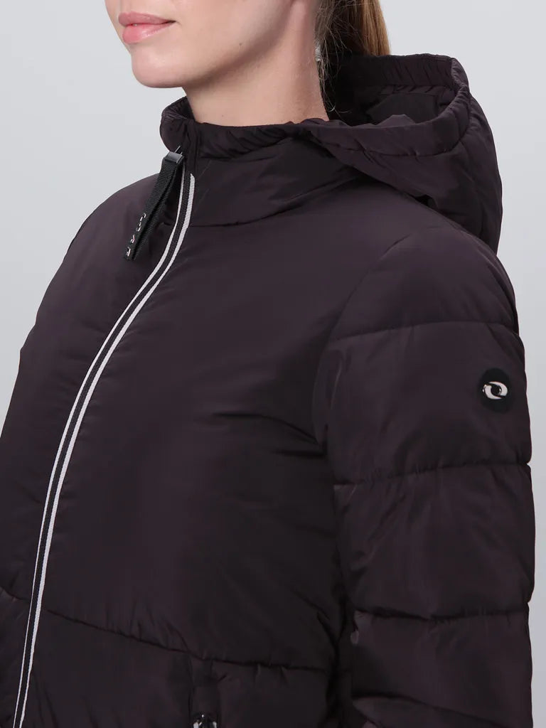 Women's coat loap tandora brown black m