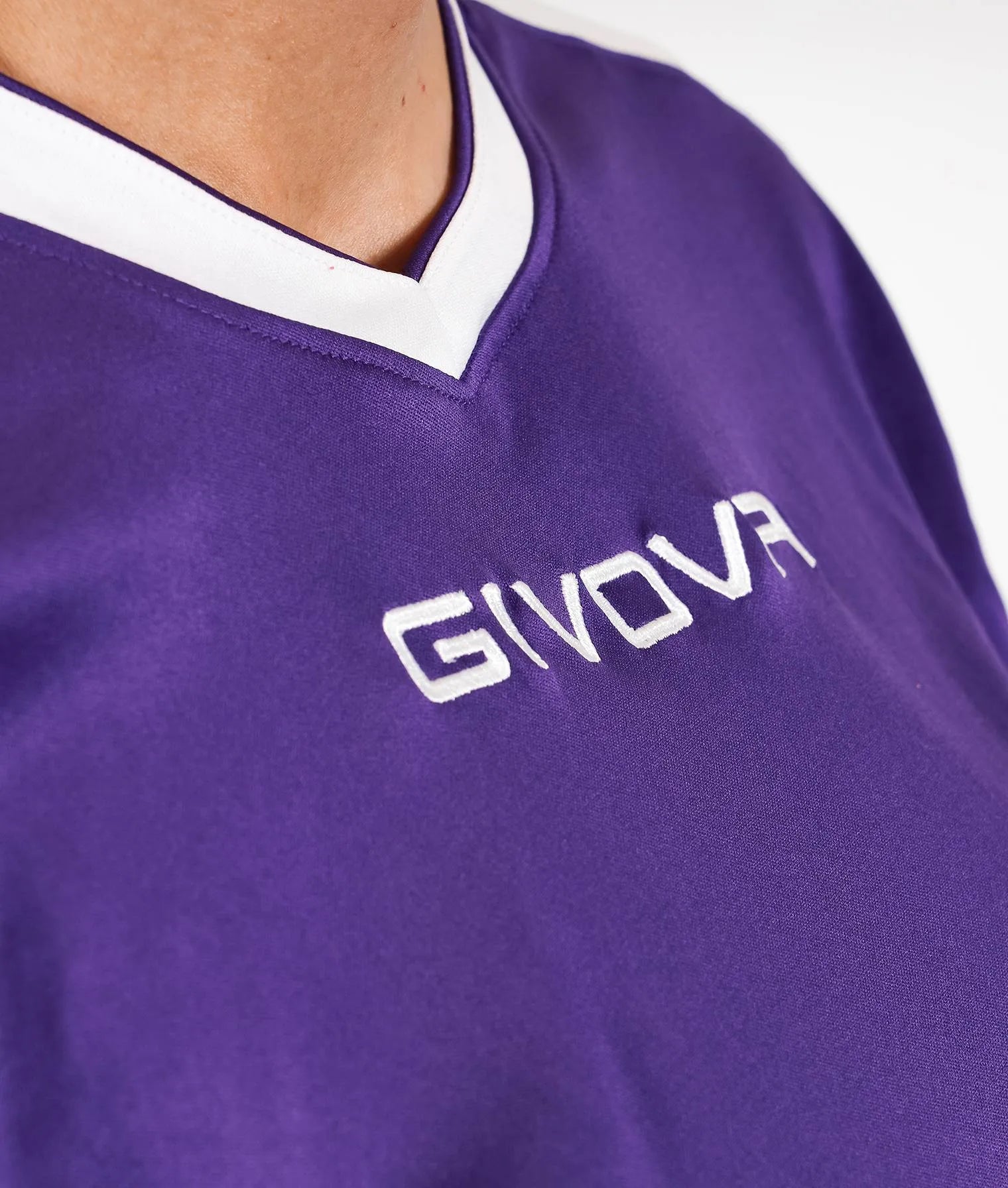 T-shirt sportivo Givova Rivoluzione Violet-Lillac Purple XL
