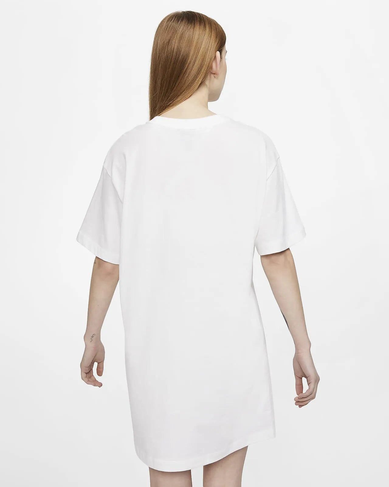 Dames T-shirt/jurk Nike Essential Dress White, XS