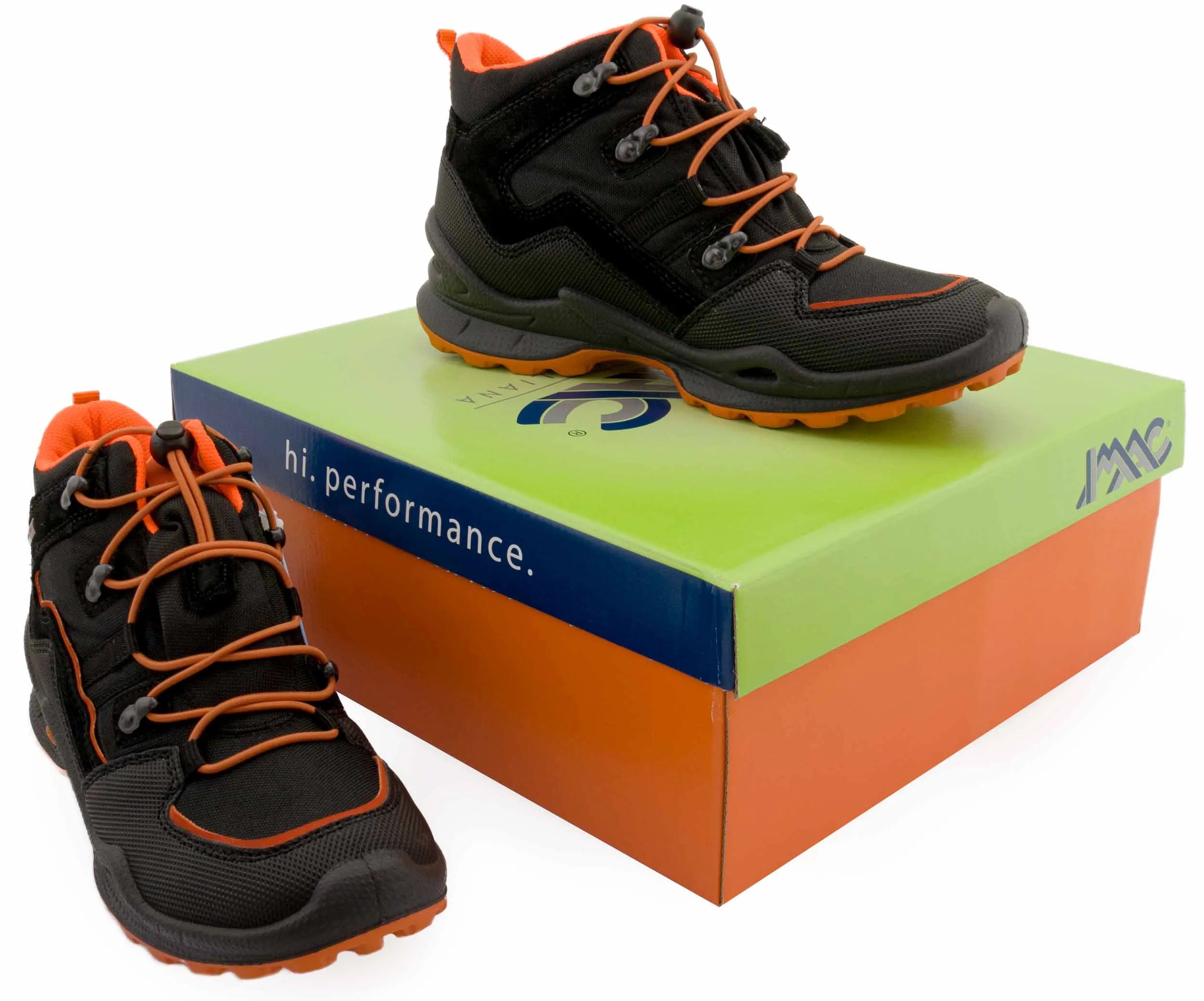 Zwarte-Oranje IMAC BUITENSCHOEN 40: DUURZAAM & TRENDY
