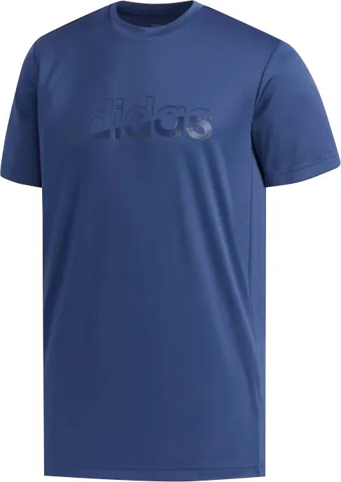 Adidas FreeLift indigo t -shirt d'fhir - saoirse gluaiseachta
