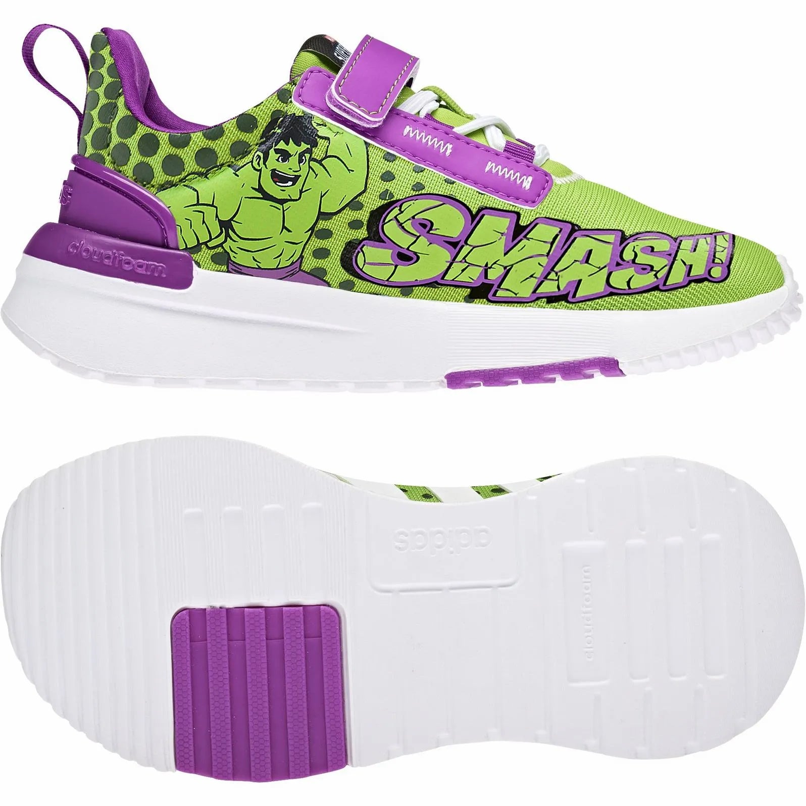 Adidas Jr Racer TR21 Hulk Children's Shoes tamaño 34