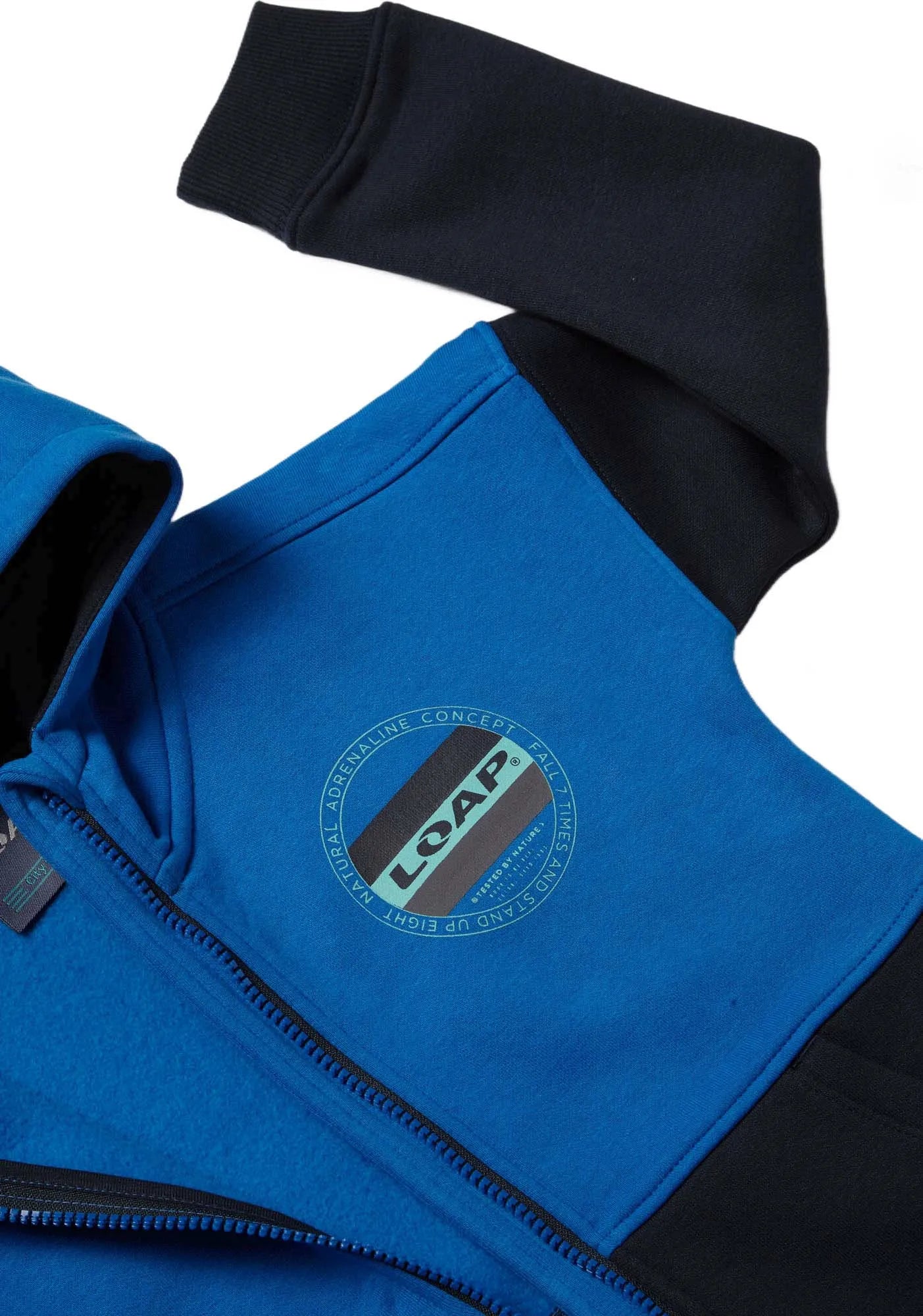 Dětská mikina Loap Dizar Blue 112-116