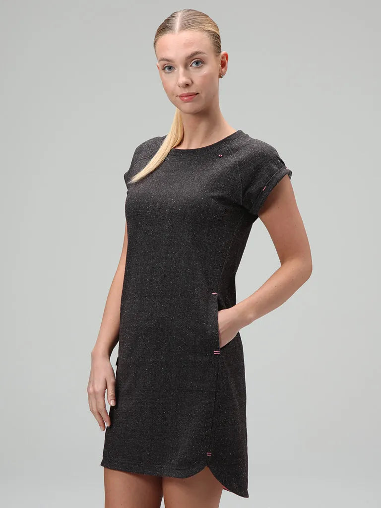 Elegantné čierne dámske šaty od Loap Eduska - veľkosť m