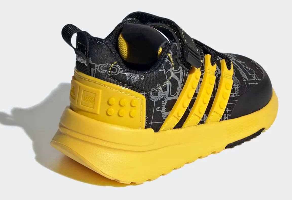 Adidas Junior Lego Racer TR bróga leanaí buí-dubh 23