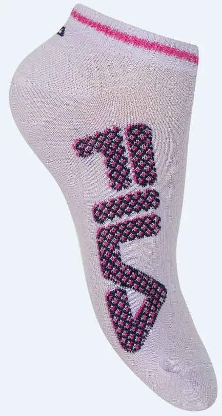 Fila 3-pack w sneaker flower socks 35-38