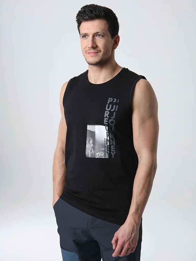 Men's tank top loap boston black l