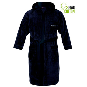 Children's Cotton Bathrobe Givova Navy 2Xs