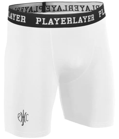 Shorts elásticos masculinos Playerlayer White, S