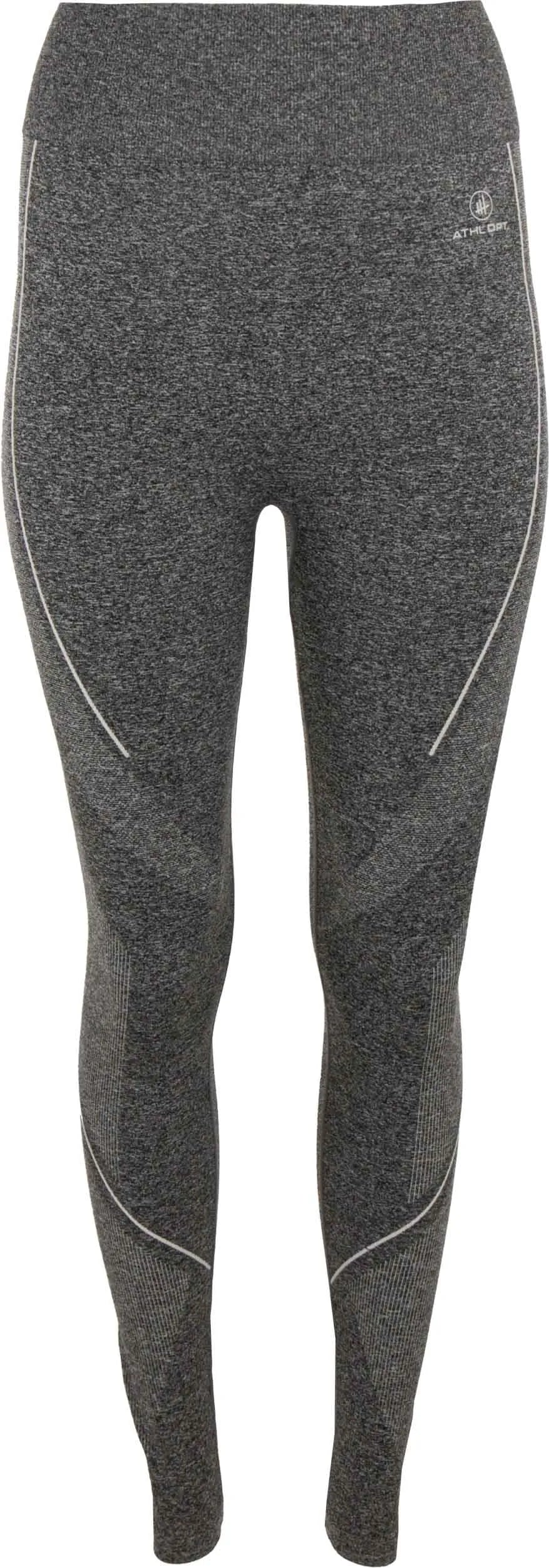 Women's functional compression leggings athl. dpt elisabeth lead grey xl-2xl