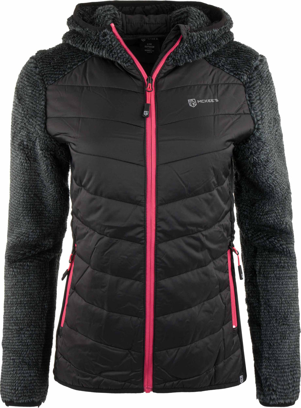 Women's Jacket Mckees Cargana Thermo Black-Black M