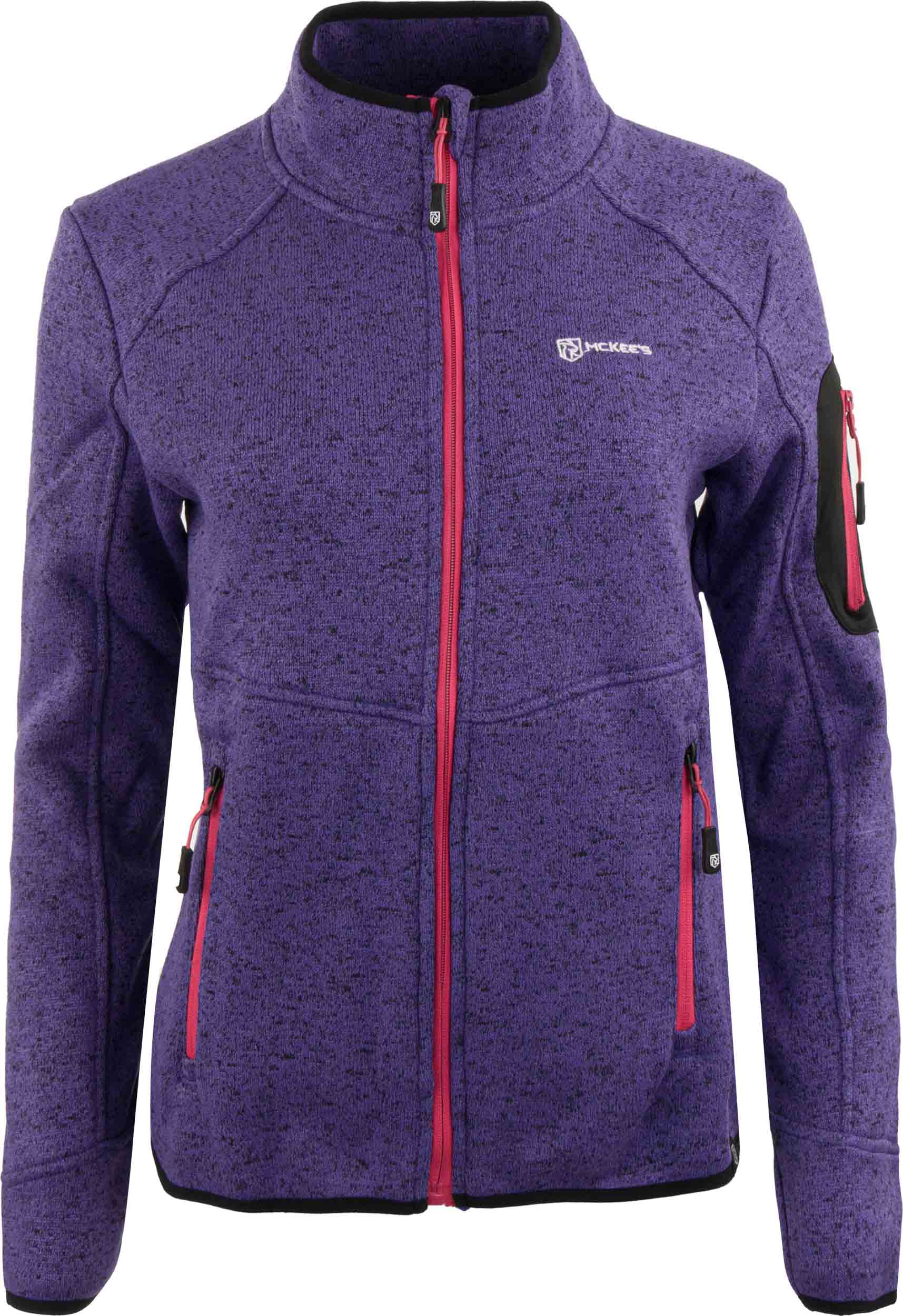 Dames Sweatshirt McKees Canzoi Violet-Melange M - Zacht & Trendy